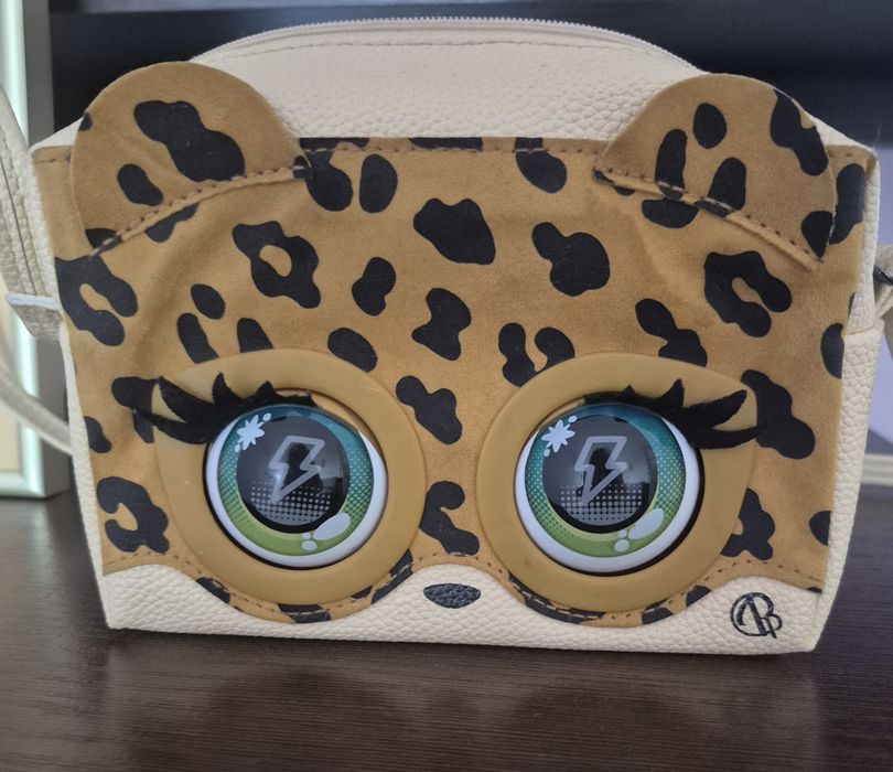 Інтерактивна Сумочка з очима Purse Pets Leoluxe Leopard Spin Master оригінал
