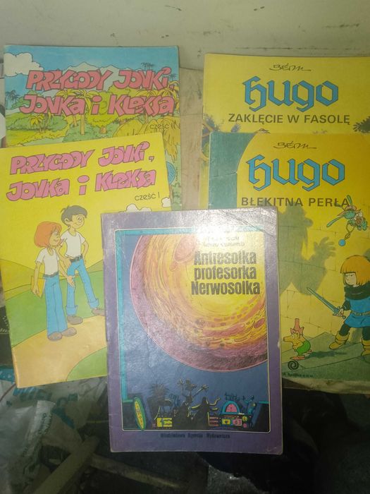 komiksy rózne hugo jolki jolka kleks