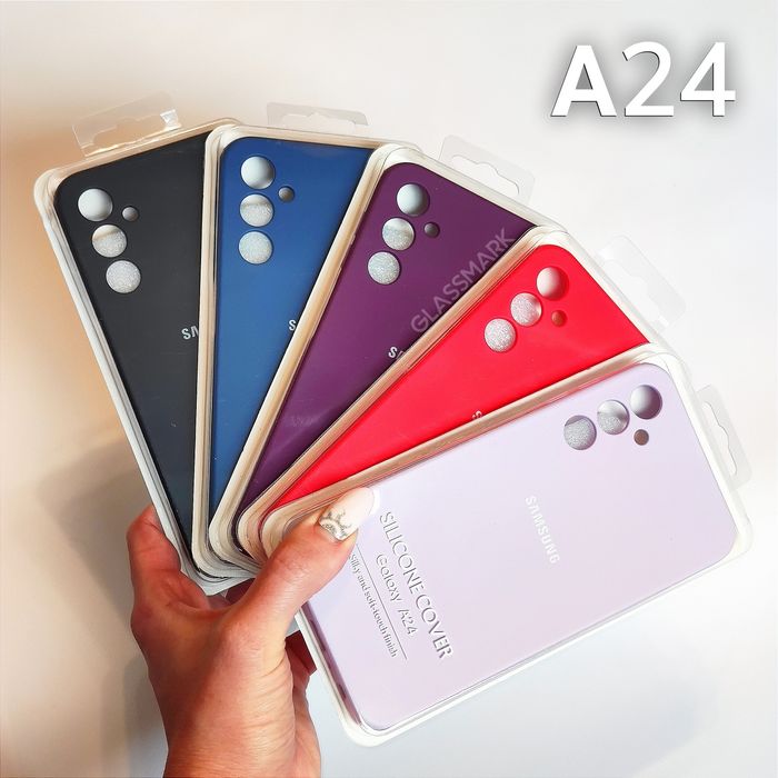 Чохол silicone cover Samsung A54 A34 A24 A14 чехол самсунг