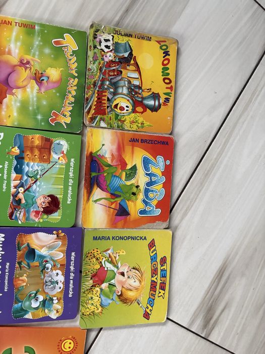 Ksiazeczki twarde kartki dla dzieci