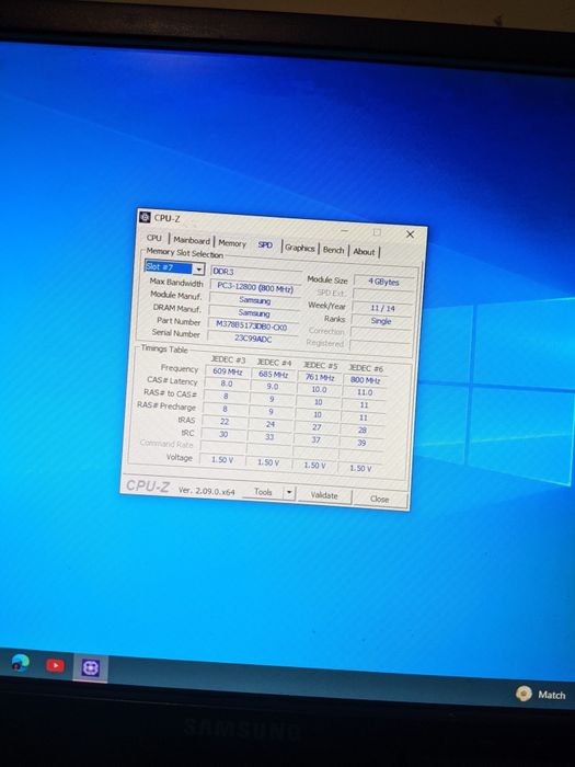 Оперативна пам'ять DDR3  2x4 ГБ 1600 ГГц