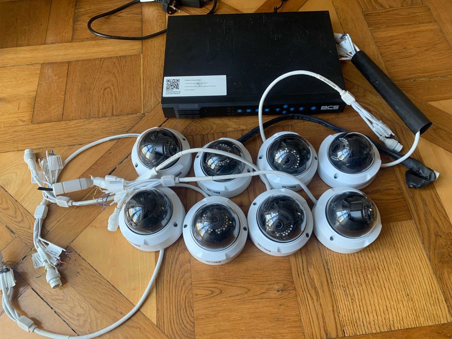 Rejestrator BCS + 8 kamer 2 Mpx