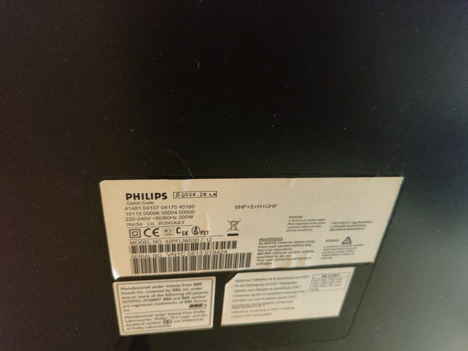 Telewizor  Philips 42 cale