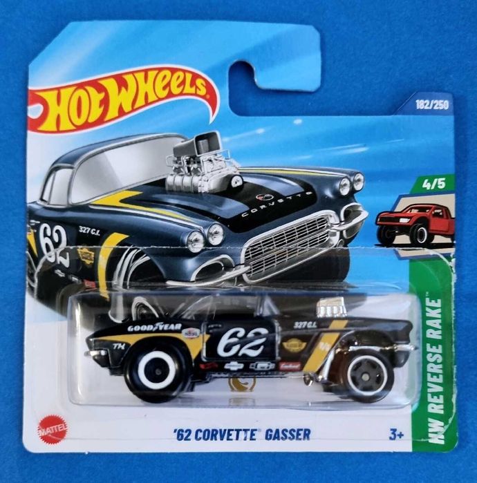 Hot Wheels 62 CORVETTE Gasser STH Super Treasure Hunt