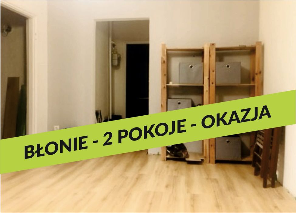 Okazja wolne od zaraz 2 pokoje blonie widna kuchnia piwnica