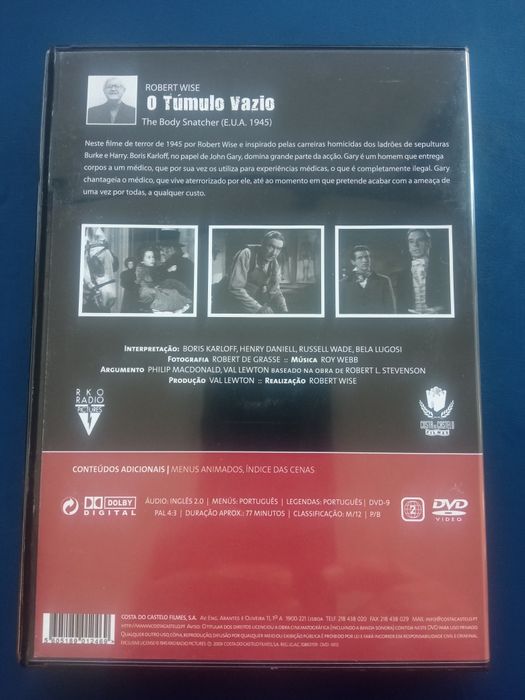 O Túmulo Vazio - Robert Wise (1945)
