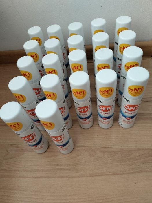 OFF! Protect Aerozol, spray na komary, 100 ml. Data ważności 08.12.2028
