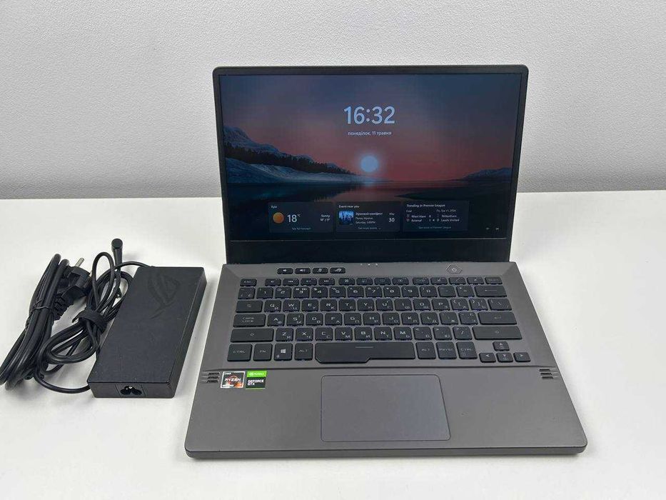 Ігровий ноутбук ASUS ROG Zephyrus G14 GA401IU Ryzen 7 4800HS 16GB GTX 1660Ti 6GB 512GB NVMe SSD AniMe Matrix