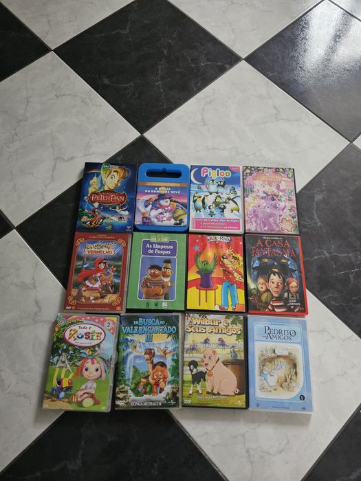 Dvds infantis vários