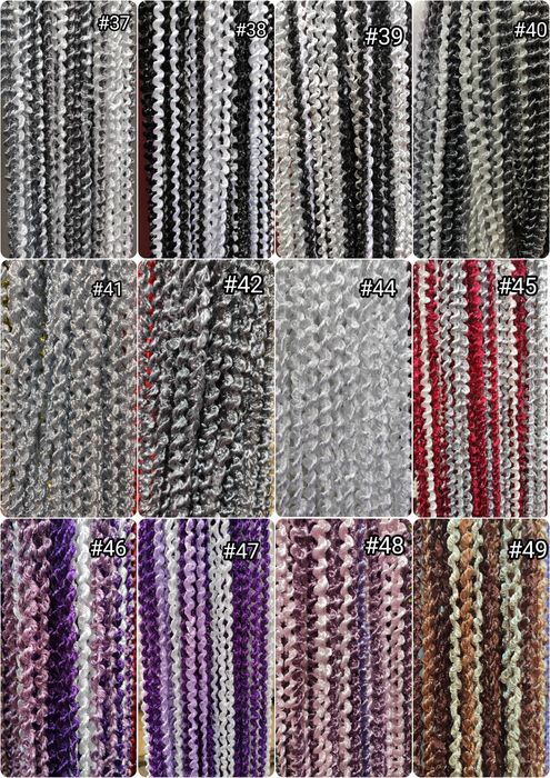 Топ спирали кисея, штори нитки тюль, шторы нити шнурки прямые гардины