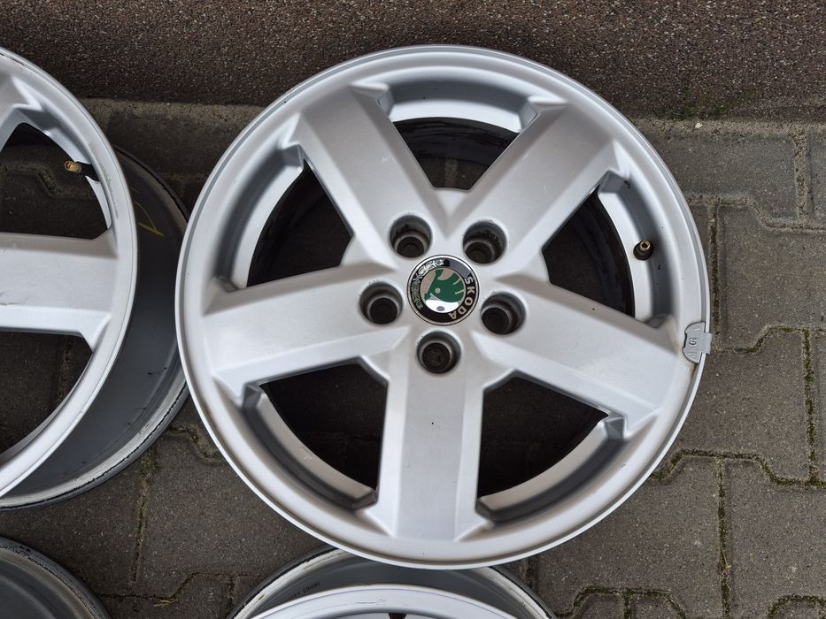 Alufelgi SKODA 5X100 6J15 ET 38