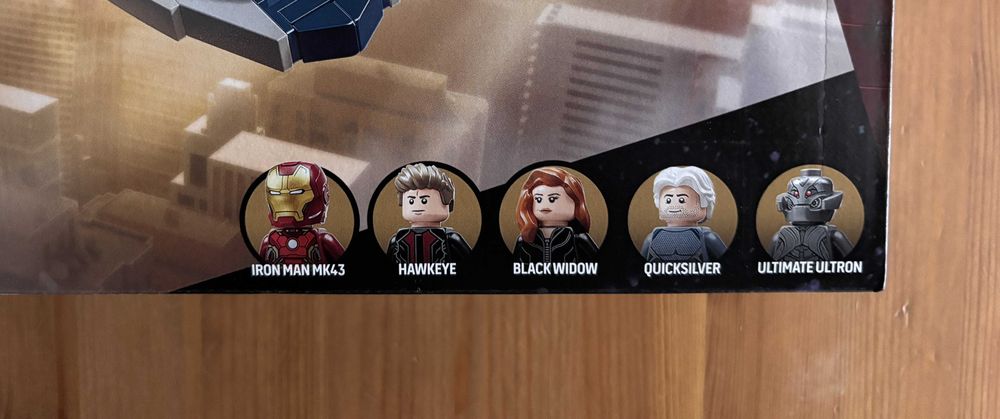 Lego – 76325 Marvel Avengers: Age of Ultron Quinjet (Novo e Selado)