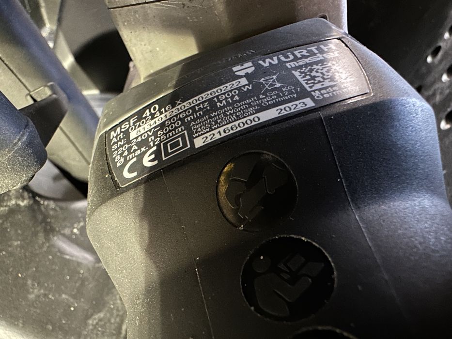 Штроборіз Wurth msf 40 штроборез Made in Germany
