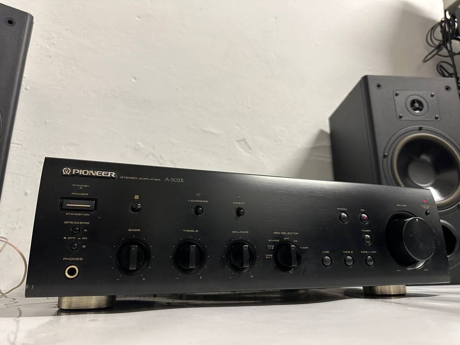 Wzmacniacz stereo Pioneer A-502 R, 2*75 Wat, Japan