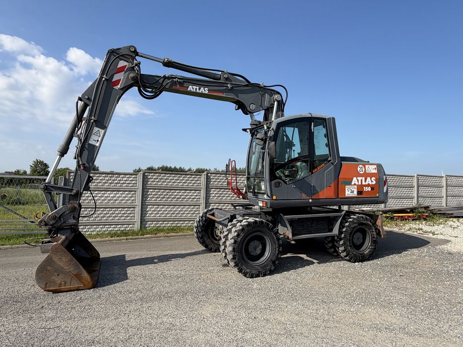 Atlas 150W koparka kołowa BDB Stan zadbana 5300 mth