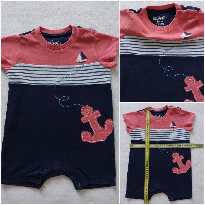 Літній одяг 56-62, 62-68, 68-74, 0-3, 3-6 і 6-9міс, Next, Mamas and papas, Dopodopo, Adidas Umbro
