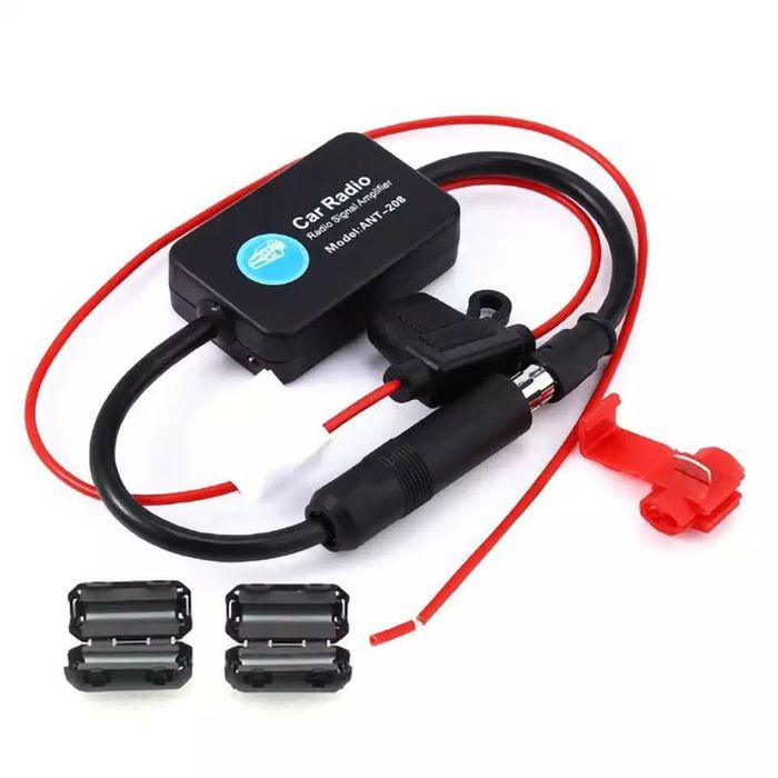 Adapatador AM FM Antena Som Simplificado Auto Rádio 1Din 2Din NOVAS