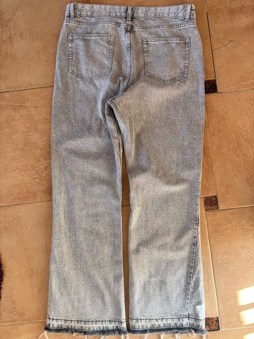 Flared Jeans Bershka/ Бершка ФЛАРЕД ДЖИНСИ СІРІ