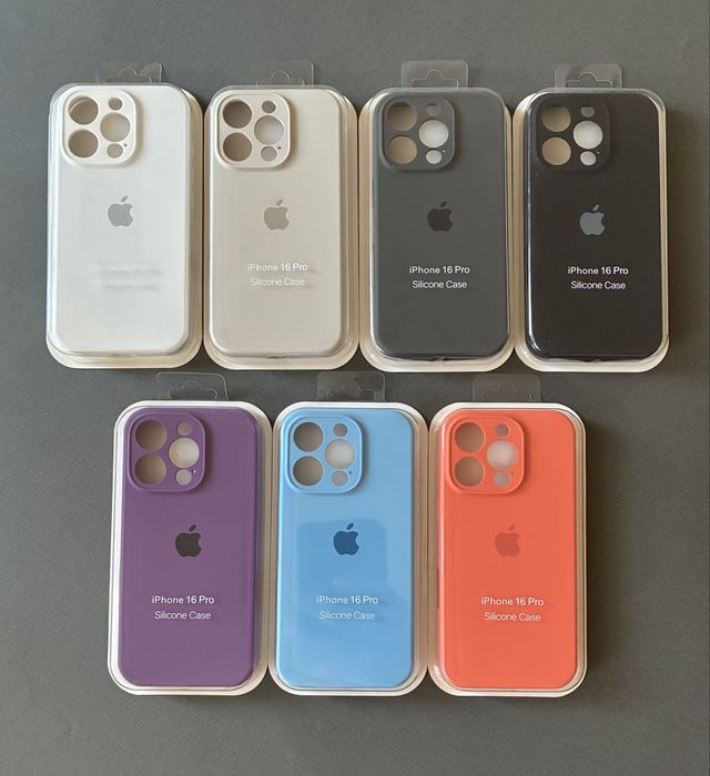 Чехол silicone case full camera закрыта камера айфон iphone 16 pro max