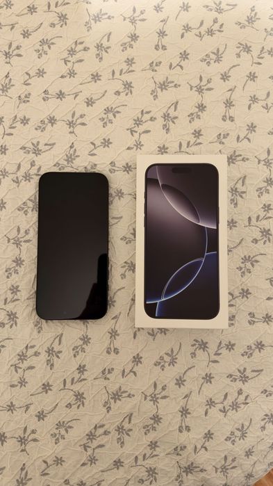 iPhone 16 Pro Max 256 gb Titânio Preto