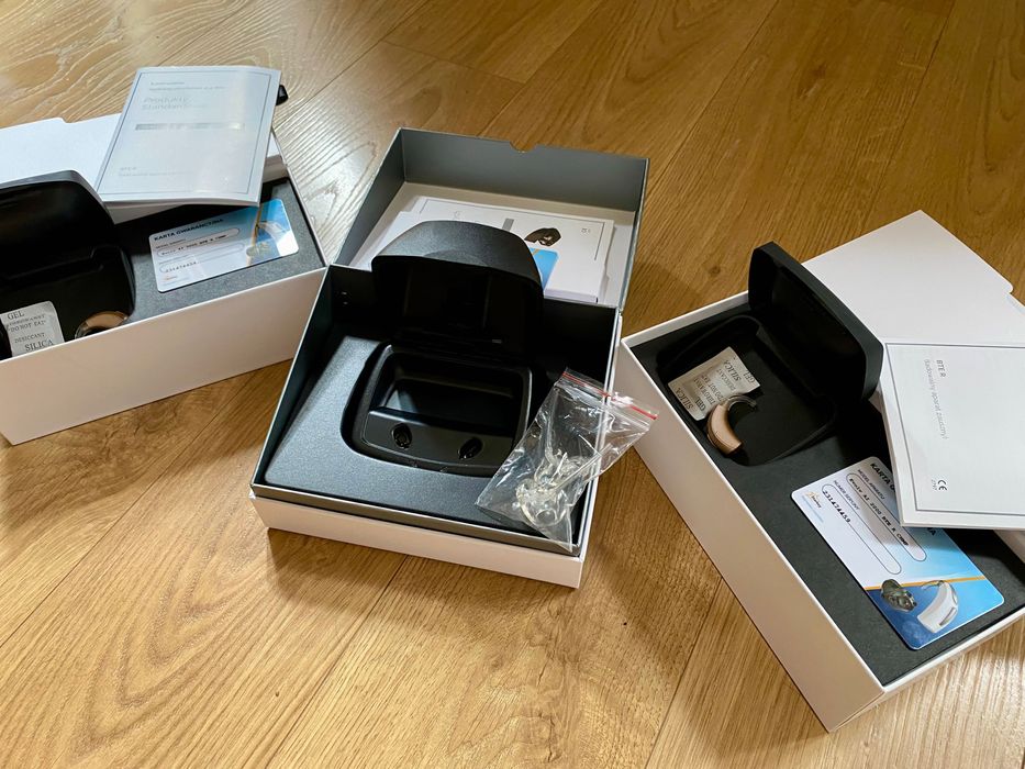 Aparat słuchowy Starkey EVOLV AI 2000 BTE R z ładowarką NOWY