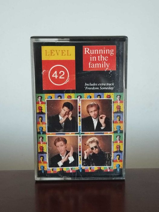 Level 42 "Running In The Family" Cassete Audio