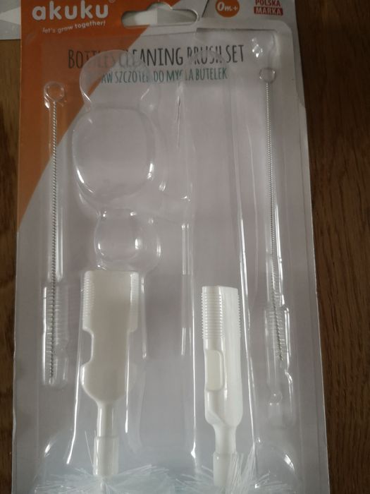 Szczotki końcówki do mycia butelek