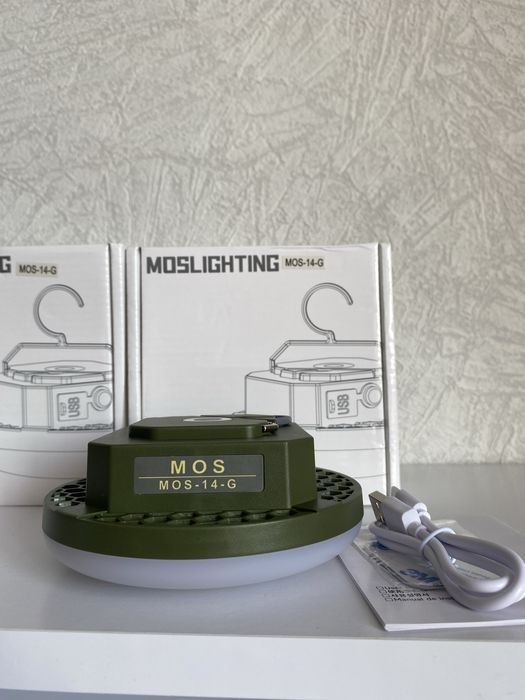 В НАЯВНОСТ! MOS 14 (9900mAh). Акумуляторний ліхтар 30Вт.  Moslighting