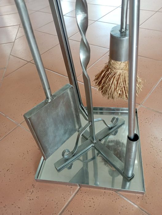 Utensílios para lareira INOX