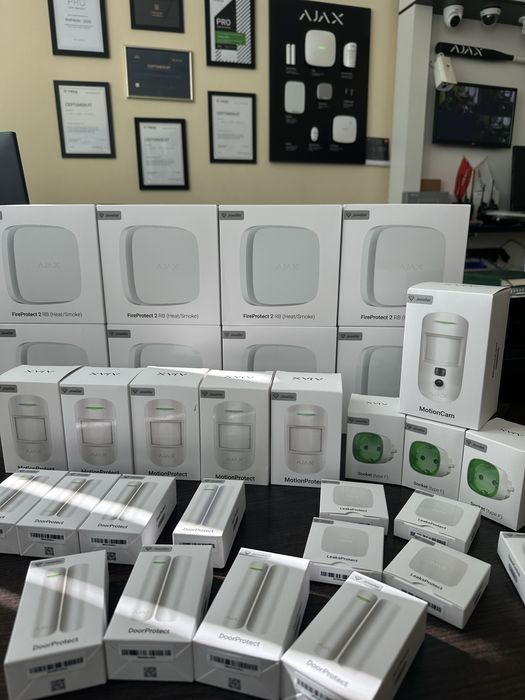 Ajax Знижка 10%, монтаж безкоштовно, Сигналізація Аякс,Ajax StarterKit