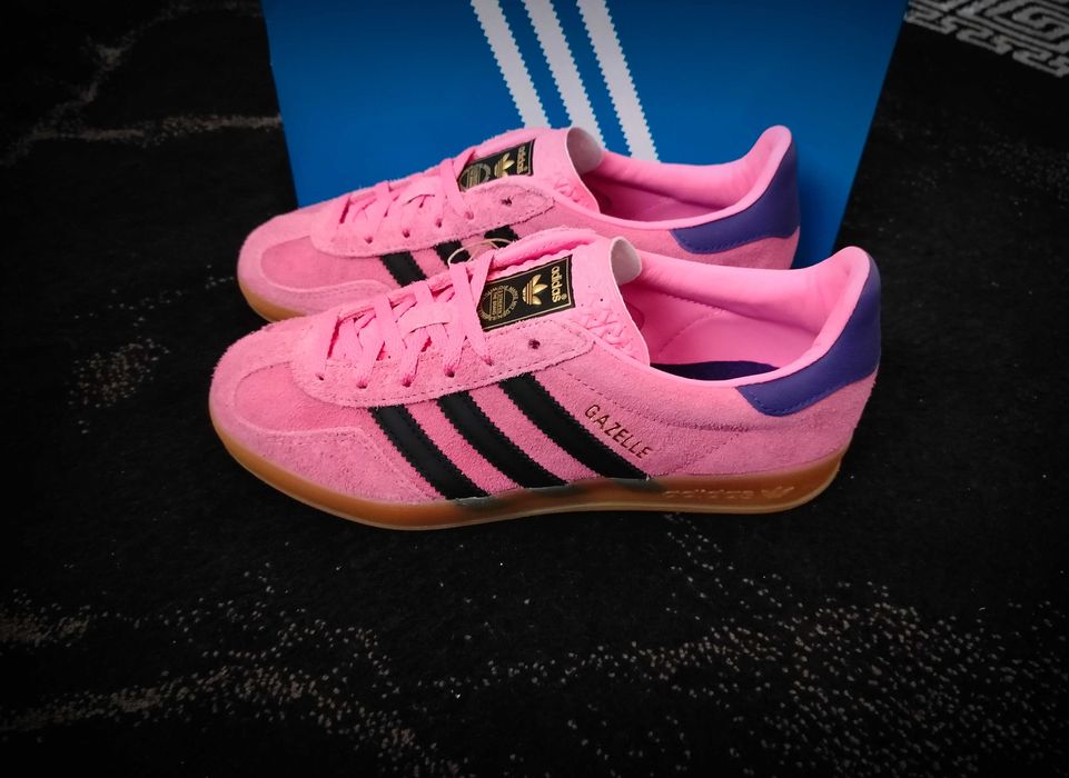 Adidas - Gazelle Indoor Bliss Pink Purple r. 38 SNEAKERS