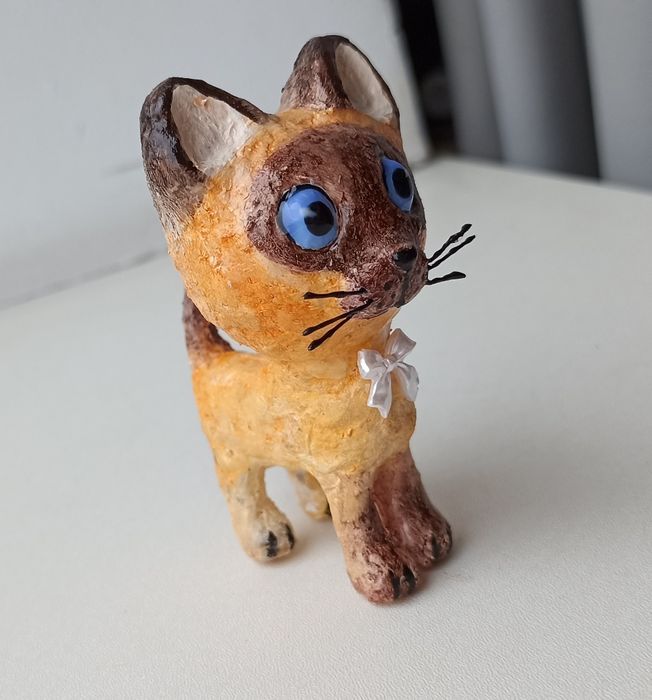 Новорічна іграшка "котик Гав"