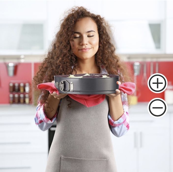 Zestaw foremek o kształcie serc do pieczenia 3 szt.