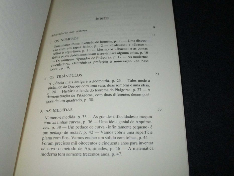 Livro A Matemática de Pitágoras a Newton