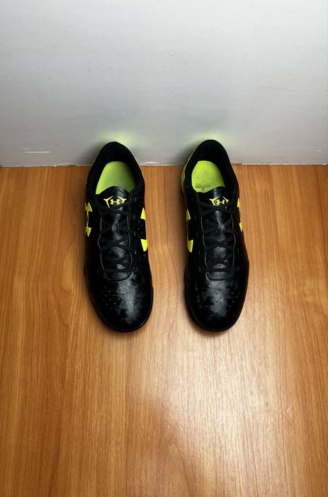 Футзалки Under Armour SpeedForm размер 44 оригинал футбольные чёрные