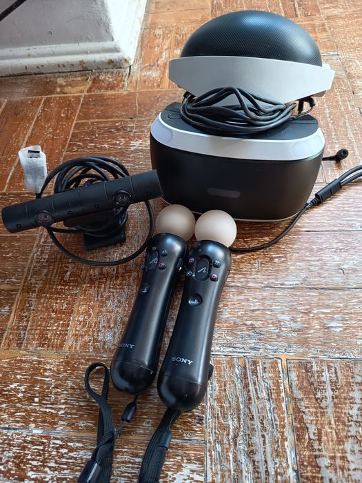 Ps4+VR com câmera e controles