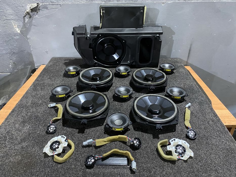 Колонки Акустика Сабвуфер Meridian Range Rover L405