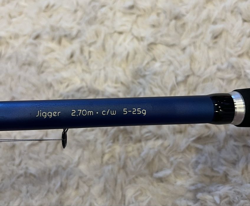 Wędka Robinson 2,70 m 5-25 g (spinning) + kołowrotek + plecionka
