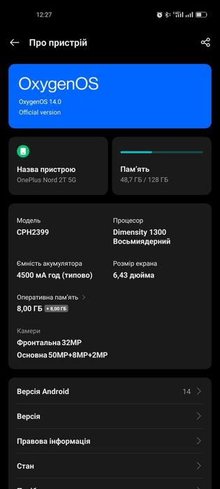 Oneplus Nord 2T 5g