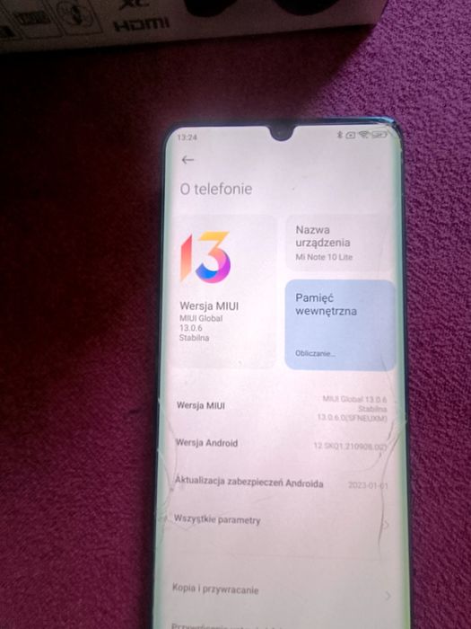 Mi note 10 lite 64mp