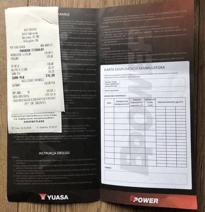 akumulator Exide Premium EA612 61Ah nowy