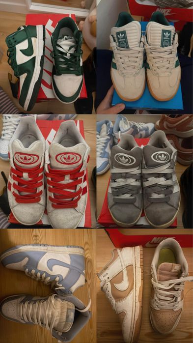 6 Sapatilhas nike e adidas
