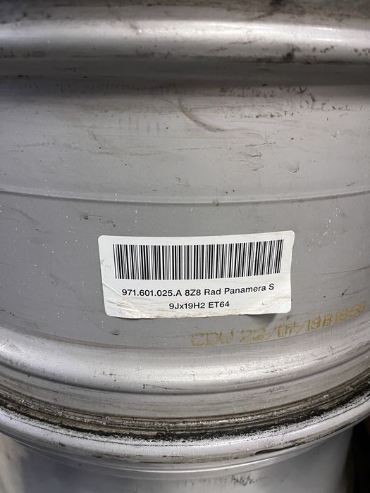 Jantes 19” 5x130 Originais Porsche Panamera Turbo