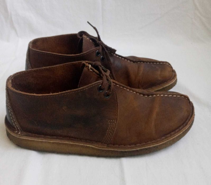 Мужские туфли ботинки clarks замшевые мужские стелька 26 см 40 размер