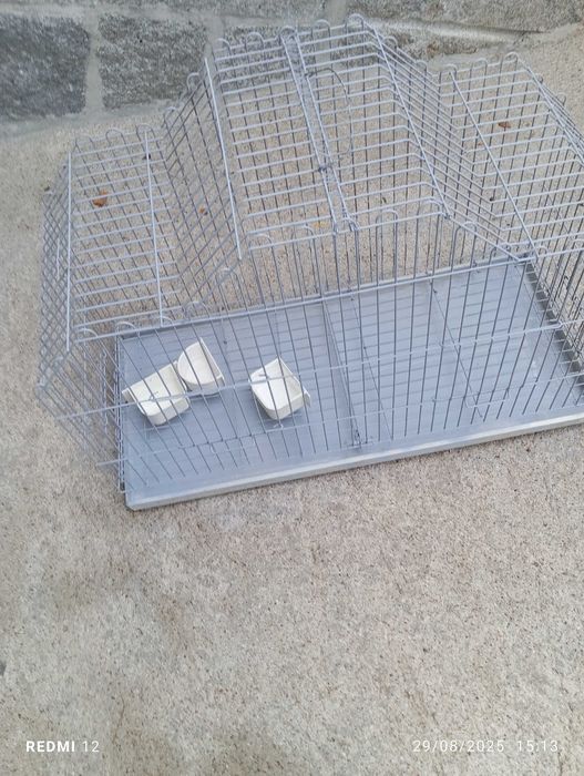 Gaiola para papagaio e aves de medio porte
