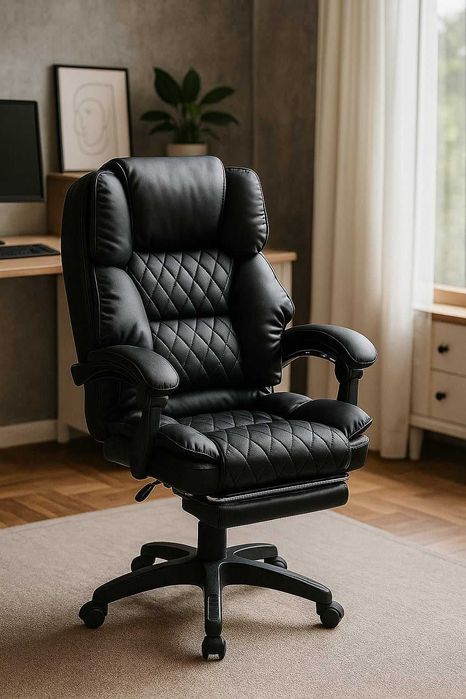 Fotel Biurowy Obrotowy Premium Maksymalny Komfort Ergonomia Bydgoszcz