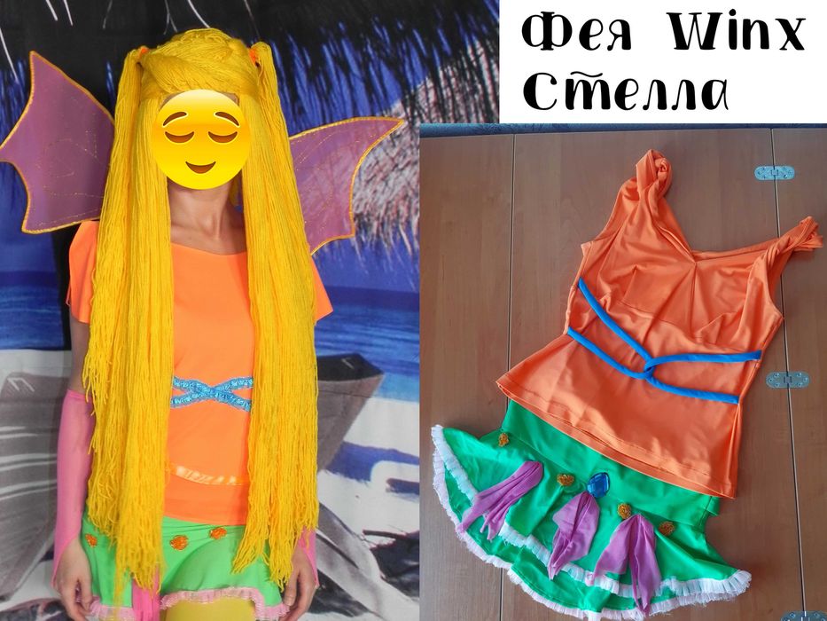 Костюмы для аниматоров Ангел Раф, фея Winx Стелла, Фиона