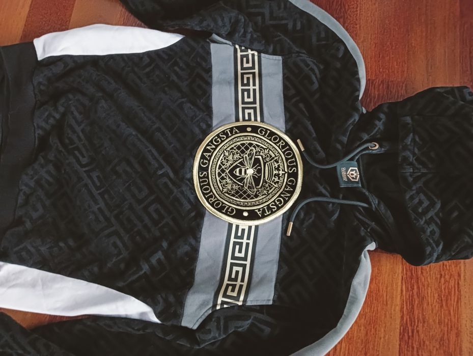 Bluza męska Glorious Gangsta roz L spodnie gratis