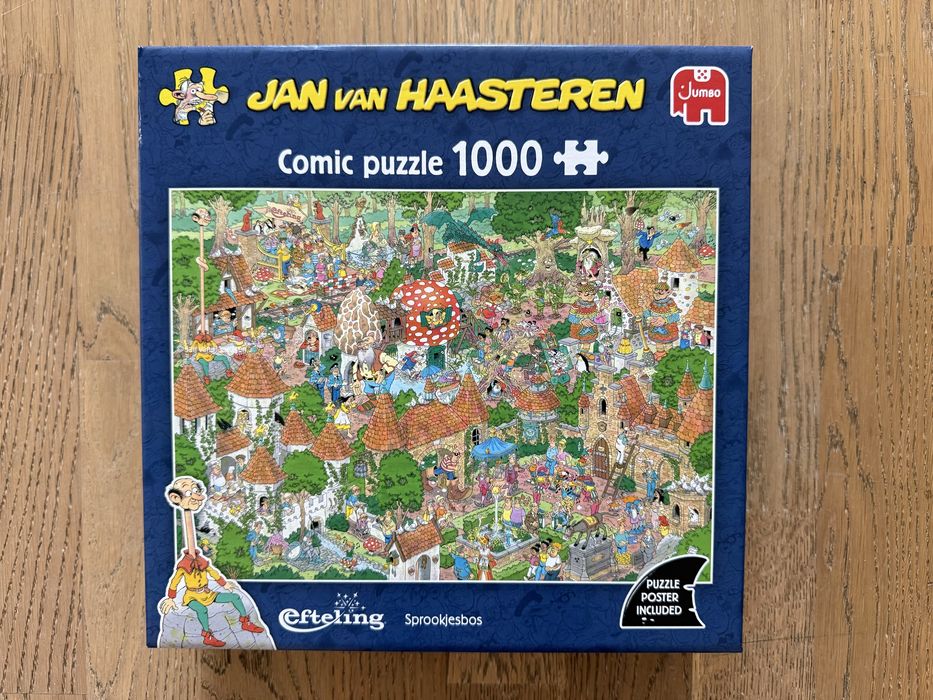 Пазли Jumbo - JAN van HAASTEREN comic puzzle 1000