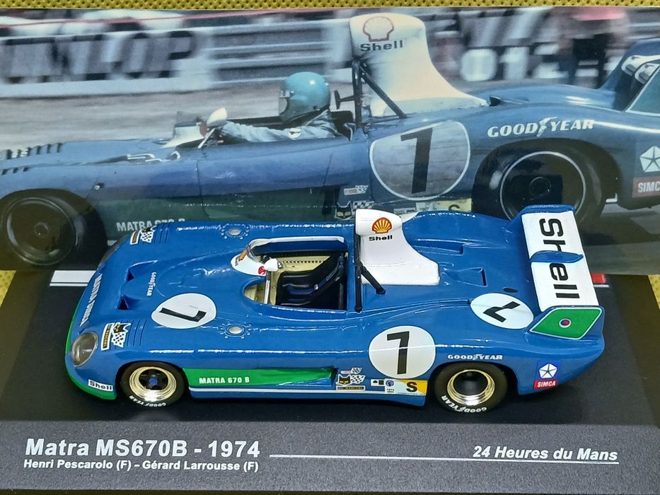 Miniatura 1/43 Matra simca 24 h Le Mans 1974